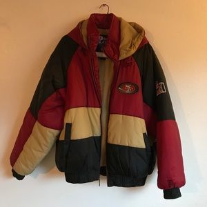 Pro Player Vintage 49ers Puffy Jacket